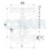 J61Y-320P-1，J61Y-320P-2，J61Y-320P-3，高温高压截止阀