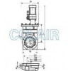 CCQ-50，CCQ-63，CCQ-80，CCQ-100，CCQ-150，气动超高真空插板阀