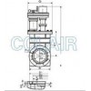CCD-50，CCD-63，CCD-80，CCD-100，CCD-150，电动超高真空插板阀