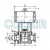 GUQ-10(F)，GUQ-16(F)，GUQ-25(F)，GUQ-32(F)，GUQ-40(F)，气动高真空球阀