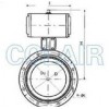 GIQ-40C，GIQ-50C，GIQ-65C，GIQ-80C，GIQ-100C，GIQ-150C，气动高真空蝶阀