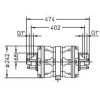 HGM3-100,HGM3-175,HGM3-350,HGM3-500,HGM3-800,HGM3-1800,HGM3-3000,柱塞同步分流马达