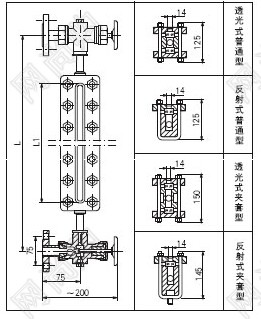 HG5型成丰玻璃板液位计HG5-AT2.5