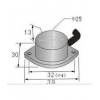 饼型接近传感器 HG-A25-ZNK,HG-A25-ZNB,HG-A25-ZNKB,HG-A25-ZPK,HG-A25-ZPB,HG-A25-ZPKB,