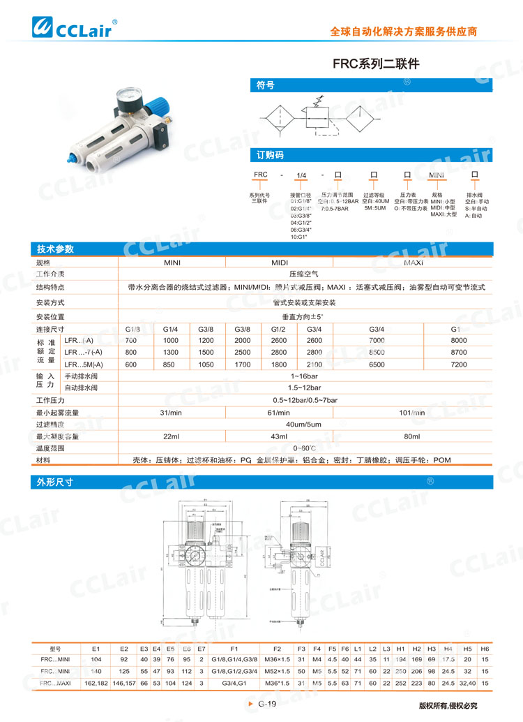 FRC系列二联件