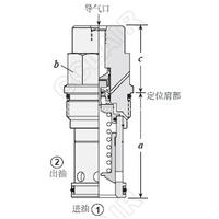 RPGD-ABN,RPID-BBN,RPKD-BBN,导压操作平衡活塞型气控泄压阀