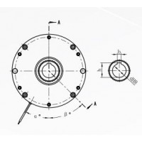 DHM3-200，DHM3-300，DHM3-450，DHM3-600，DHM3-850，大扭矩电磁制动器