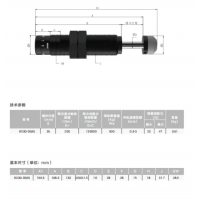 BD30-35B,BD30-35，	小型可调节液压缓冲器BD3035